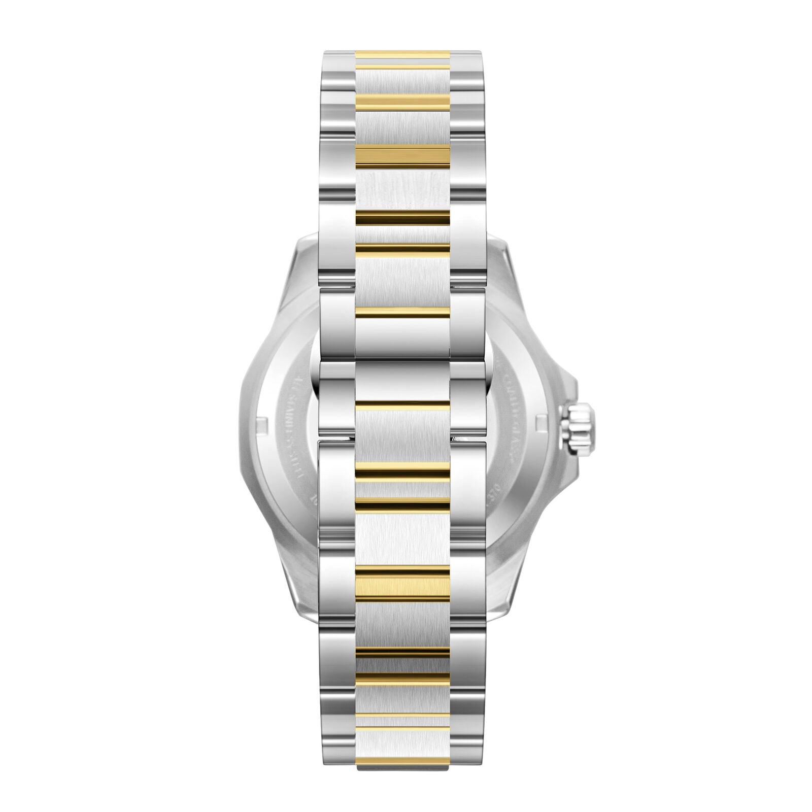 Beverly Hills Polo Club 5 Year White Dial Two-Tone Date Watch BP3878X.230