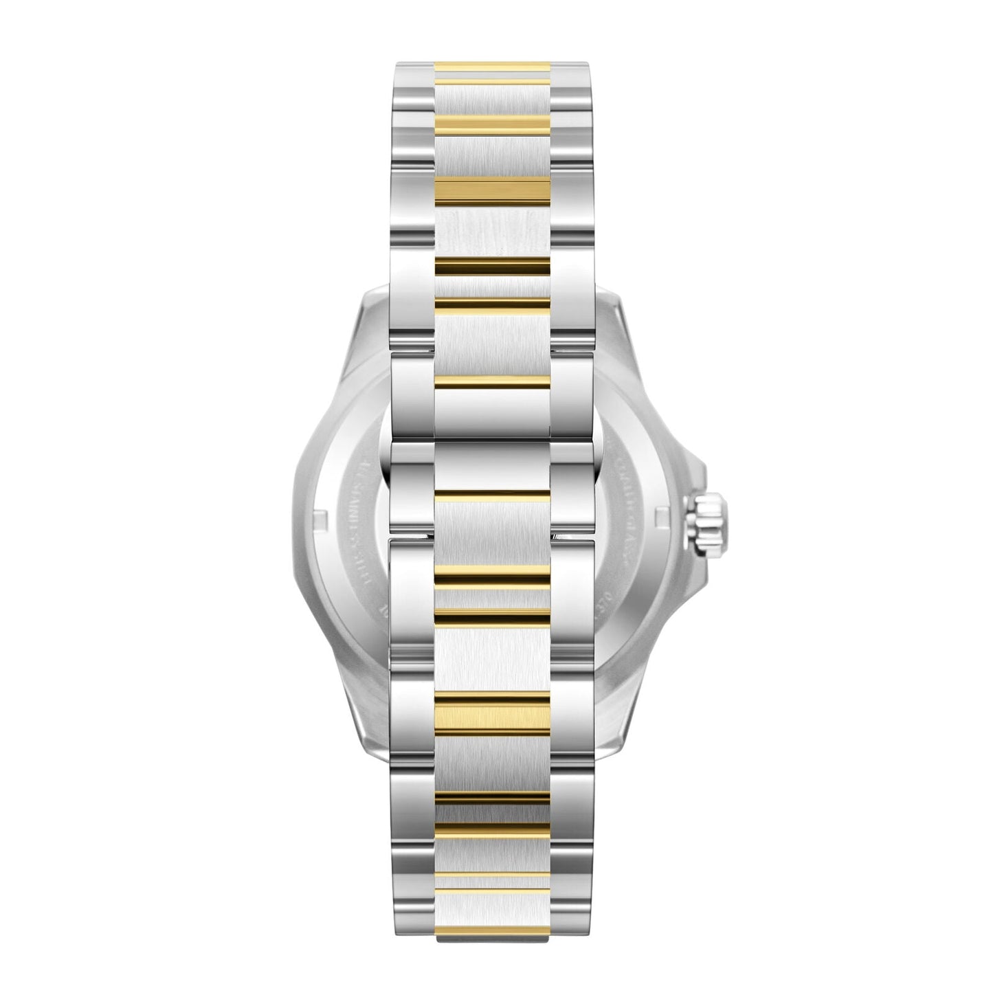 Beverly Hills Polo Club 5 Year White Dial Two-Tone Date Watch BP3878X.230