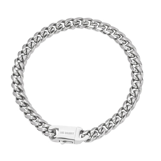 Big Daddy 10MM Cuban Link Stainless Steel Bracelet