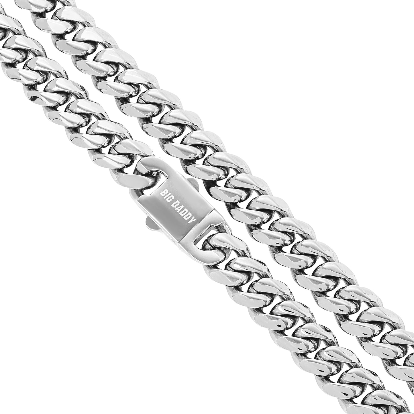 Big Daddy 10MM Cuban Link Stainless Steel Chain
