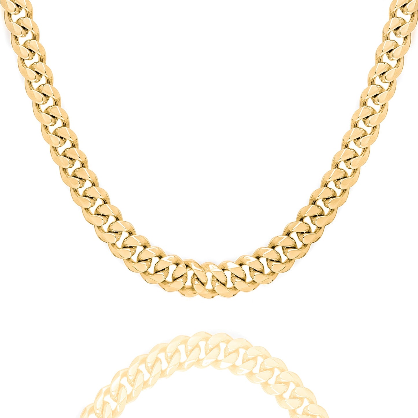 Big Daddy 12MM Cuban Link 18K Gold Chain