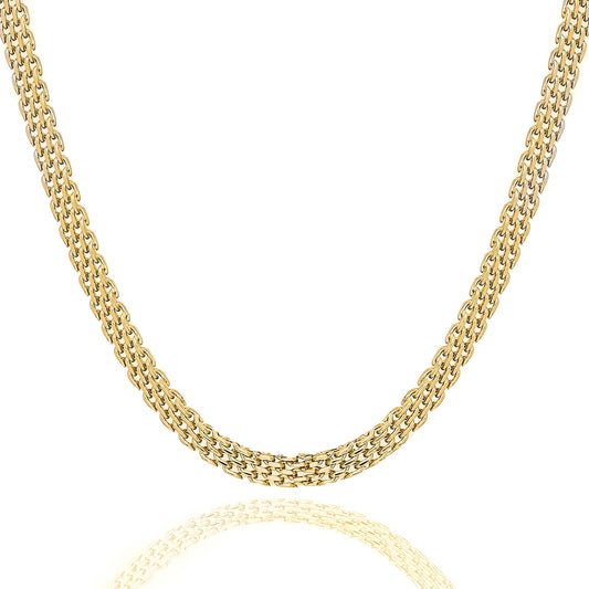 Big Daddy 6MM Gold Flat Herringbone Chain