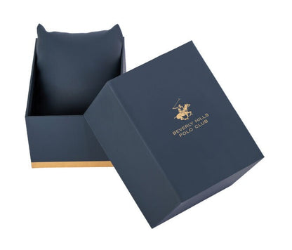 Beverly Hills Polo Club 5 Year Black Dial Two-Tone Date Watch BP3884X.350