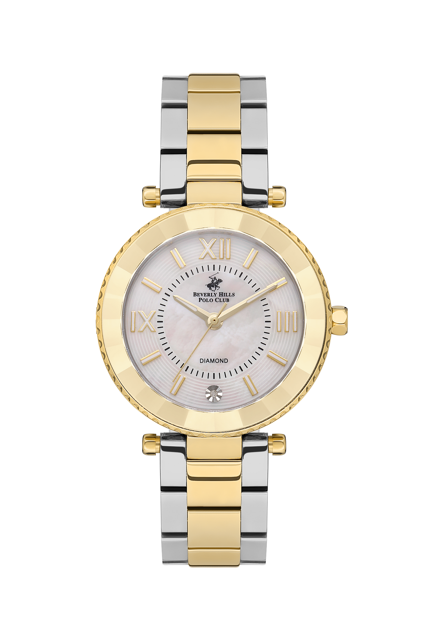 BEVERLY HILLS POLO CLUB Women’s Stainless Diamond Watch – BP3566C.220