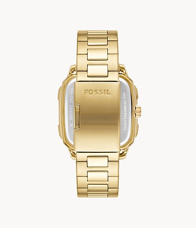 Fossil Multifunction Gold-Tone Stainless Steel Men's Watch BQ2656