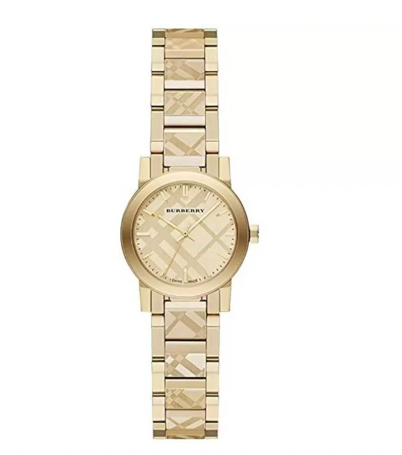 Burberry The City Gold Tone Women's Watch BU9234
