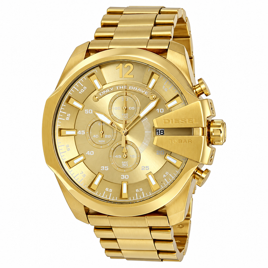 Diesel Mega Chief Chronograph All Gold Men's Watch DZ4360