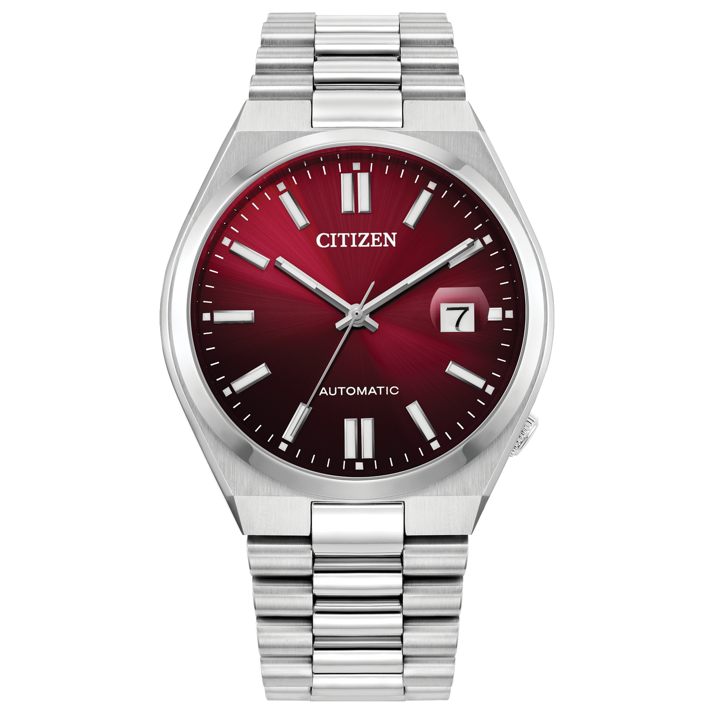 TSUYOSA Citizen Automatic Stainless Steel Silver Men's Watch NJ0150-56W