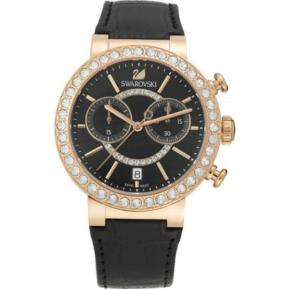 Swarovski Lovely Crystals Floating Elements All Black Women's Watch 5055209