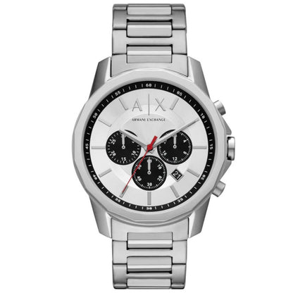 Armani Exchange Banks Chronograph Silver Men's Watch - AX1742