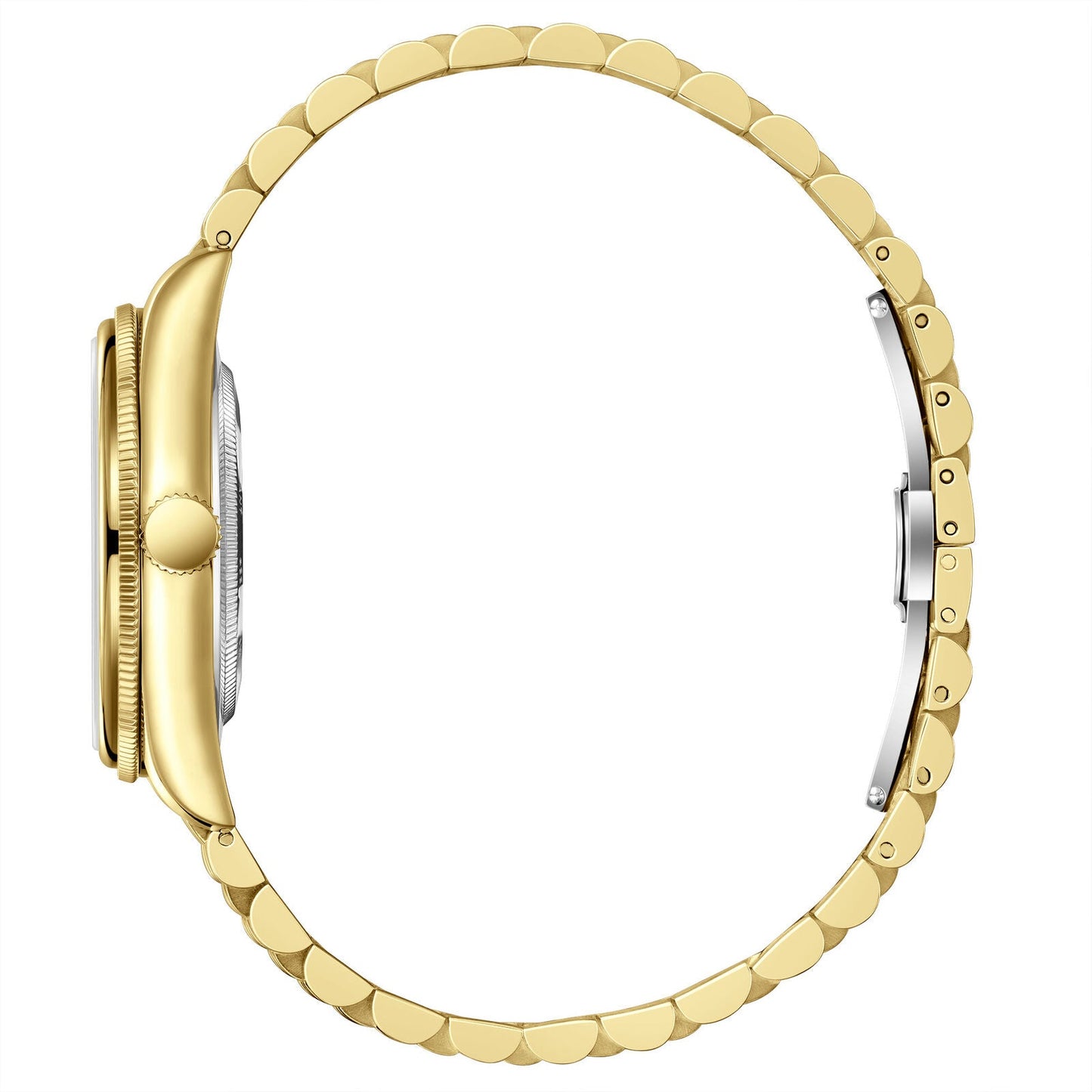 Beverly Hills Polo Club White Dial All Gold Watch BP3890X.130