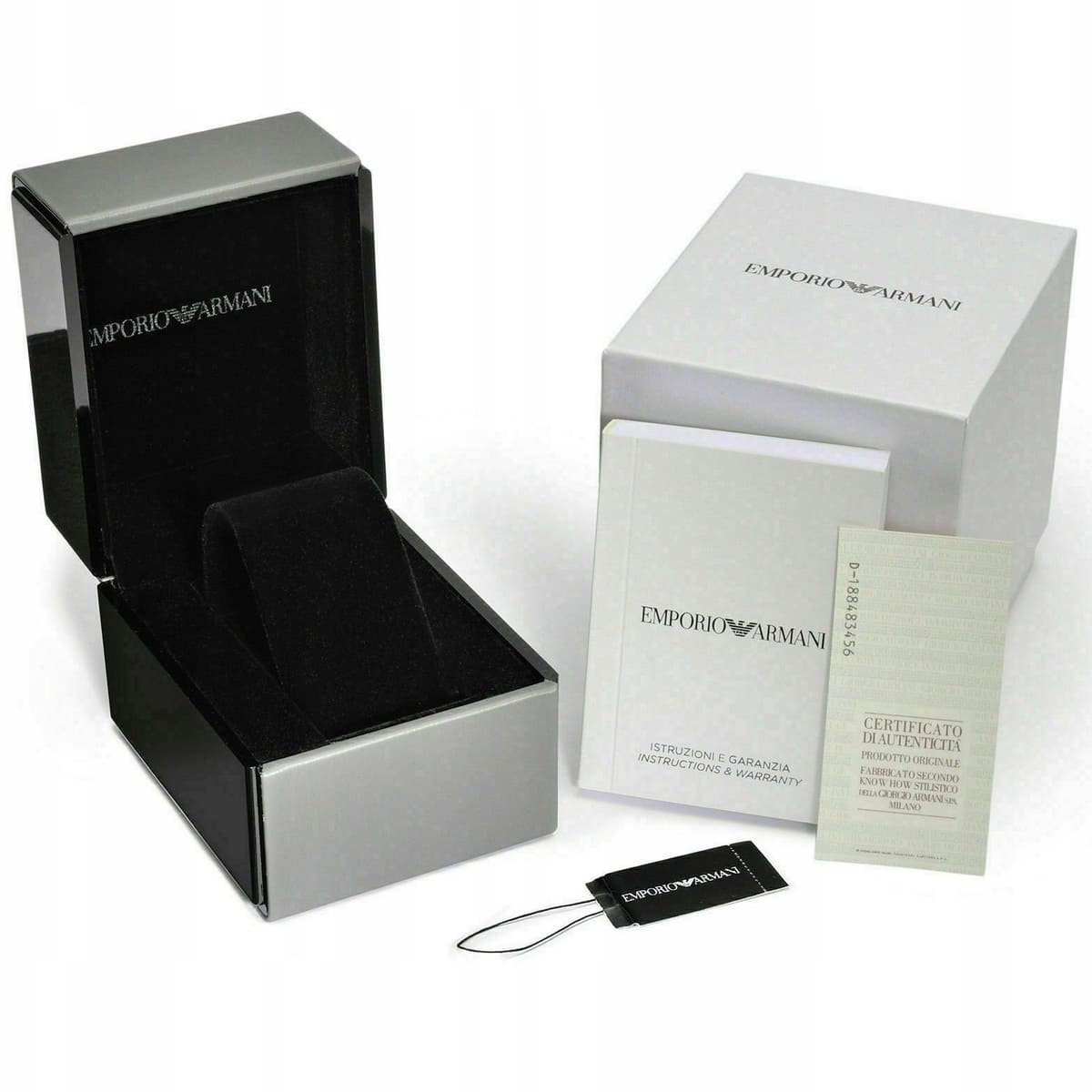 Emporio Armani Retro Warm Grey Dial Ladies Watch AR1681