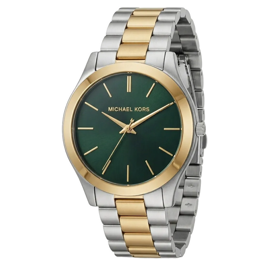 Michael Kors Slim Runway Quartz Green Dial Men's Watch MK9149
