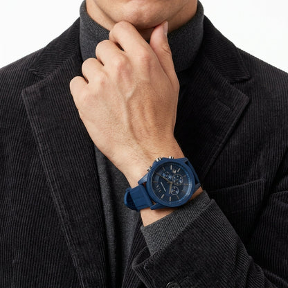Armani Exchange Outerbanks Multifunction Chrono All Blue Watch - AX7128