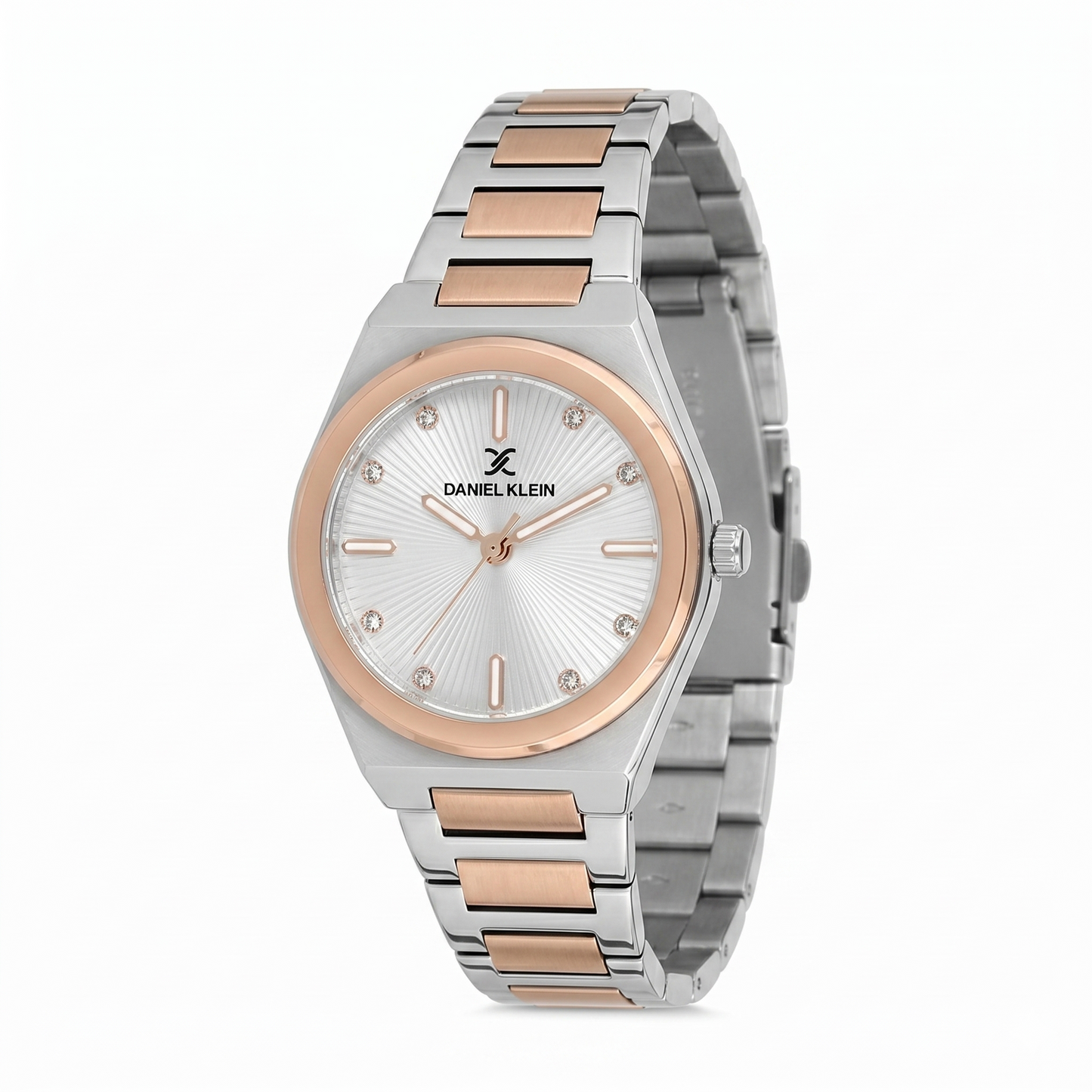 Daniel Klein Premium Three Hand Two Tone Watch - DK.1.13900-6