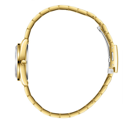 Lee Cooper Sylara White MOP Dial Gold Watch - LC08299.120