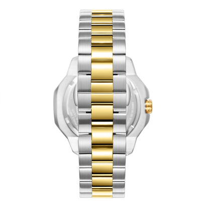 Beverly Hills Polo Club 5 Year Black Dial Two-Tone Date Watch BP3884X.350