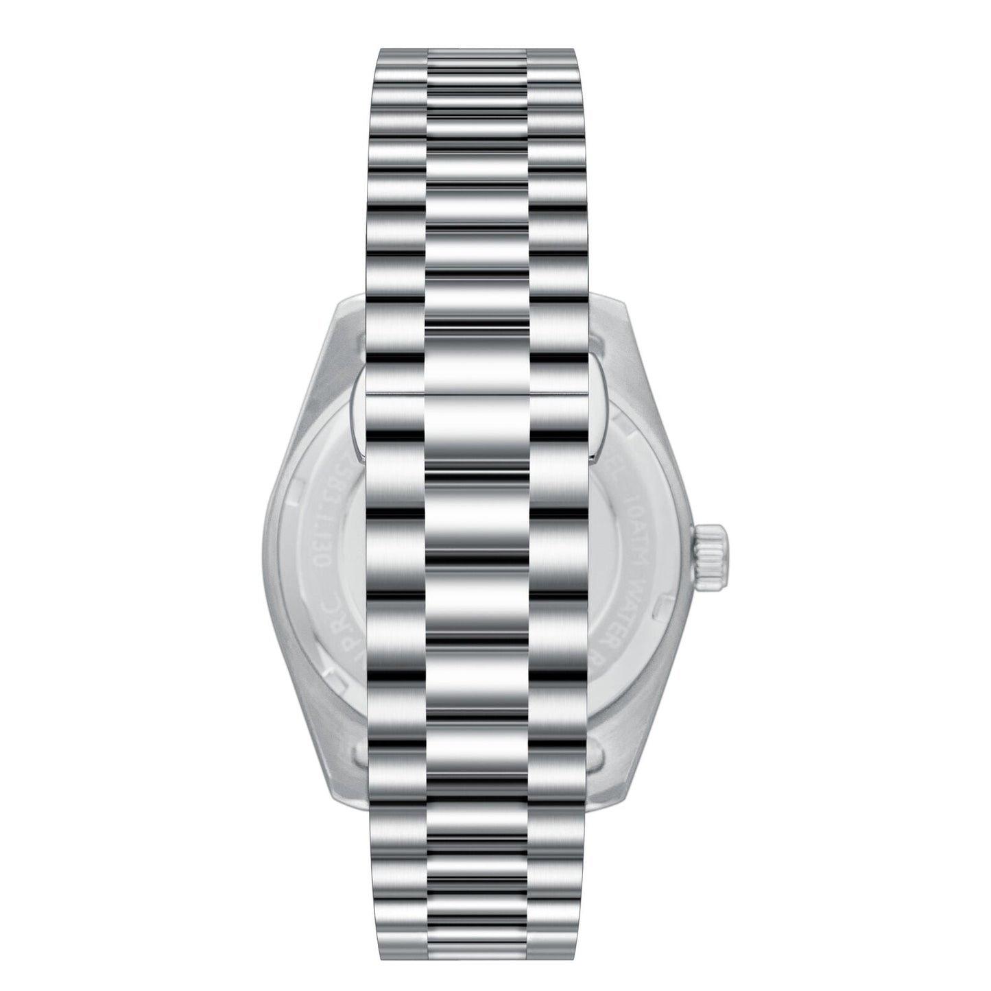 Slazenger Classic Day Date Window Sunray Blue Dial Silver Watch - SL.09.2583.1.390