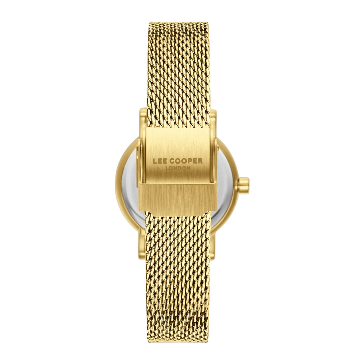 Lee Cooper Louna White MOP Dial Gold Mesh Watch - LC08292.120