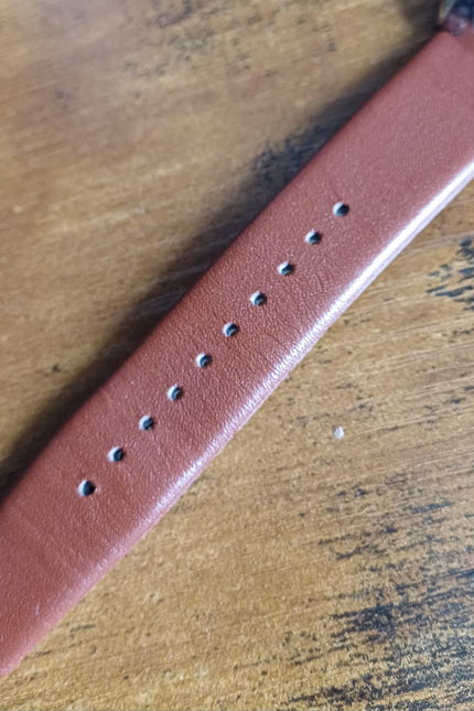 Marc By Marc Jacobs Fergus Black Dial Brown Leather Watch MBM5077 (Defect)