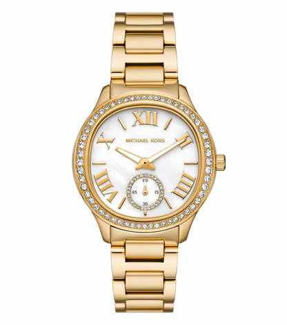 Michael Kors Sage Pavé Gold-Tone Women's Watch - MK4805