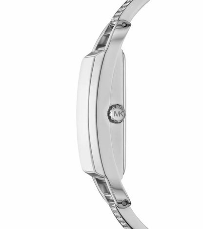 Michael Kors Empire Pavé Silver-Tone Bangle Women's Watch - MK4841