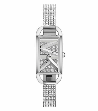 Michael Kors Empire Pavé Silver-Tone Bangle Women's Watch - MK4841
