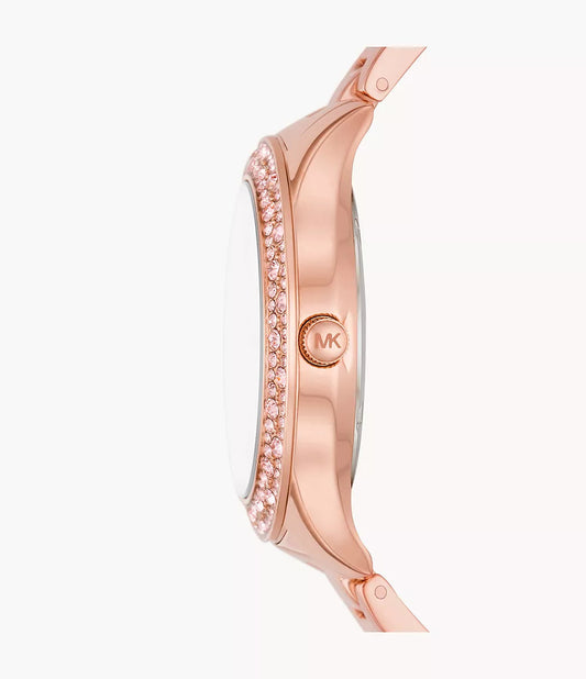 Michael Kors Liliane Rose Gold Ladies Watch - MKO1068