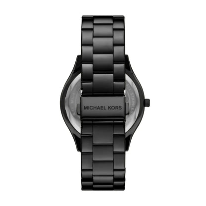 Michael Kors Oversized Slim Runway Black-Tone Watch MK4734