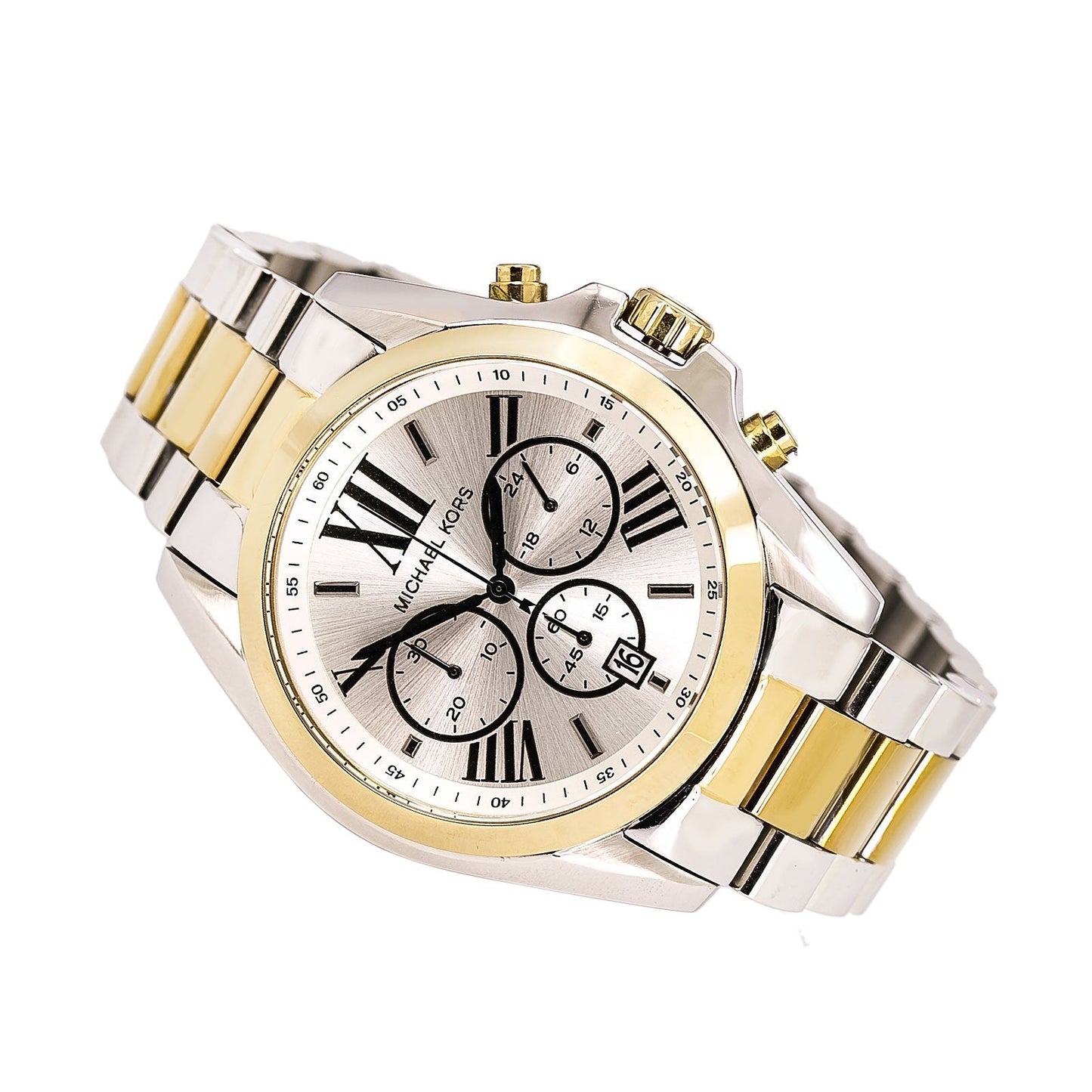 Michael Kors Bradshaw Chronograph Two-tone Watch MK5855