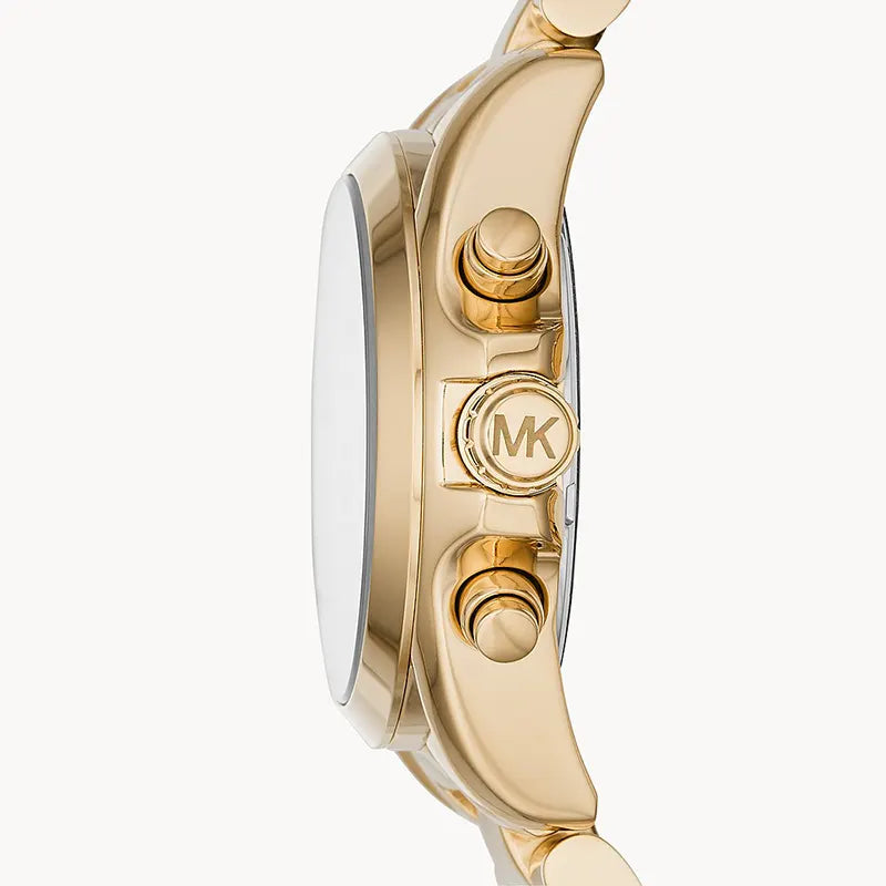 Michael Kors Mini Bradshaw Gold-Tone Chronograph Ladies Watch MK6267