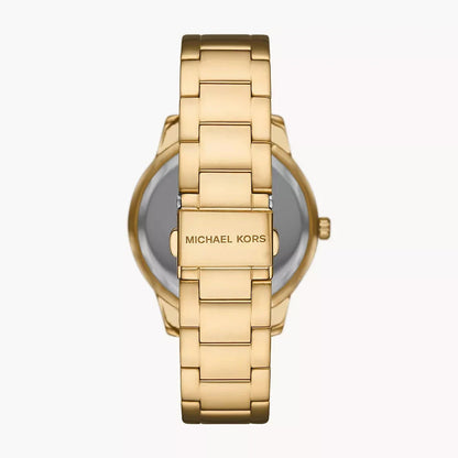 Michael Kors Tibby Multifunction Silver Sunray Dial Gold Women's Watch - MK6969