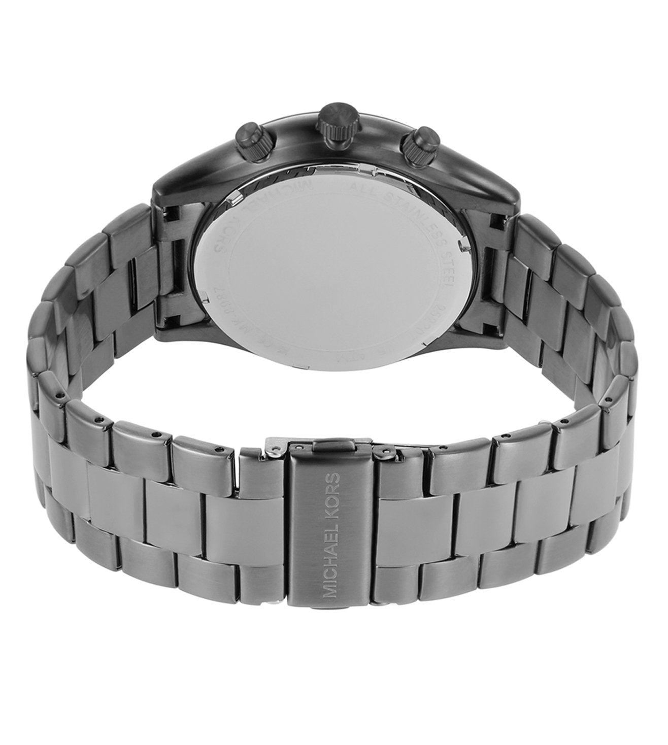 Michael Kors Slim Runway Chronograph gunmetal-tone Men's Watch - MK8987