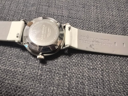 Noxbridge Classic Meissa Silver 36MM MS36 (Damaged Strap - Defect)