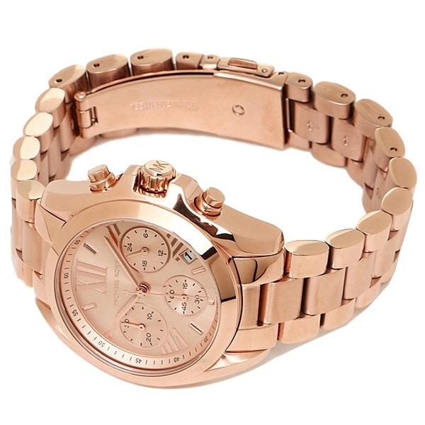 Michael Kors Bradshaw Chronograph Rose Dial Watch MK5799