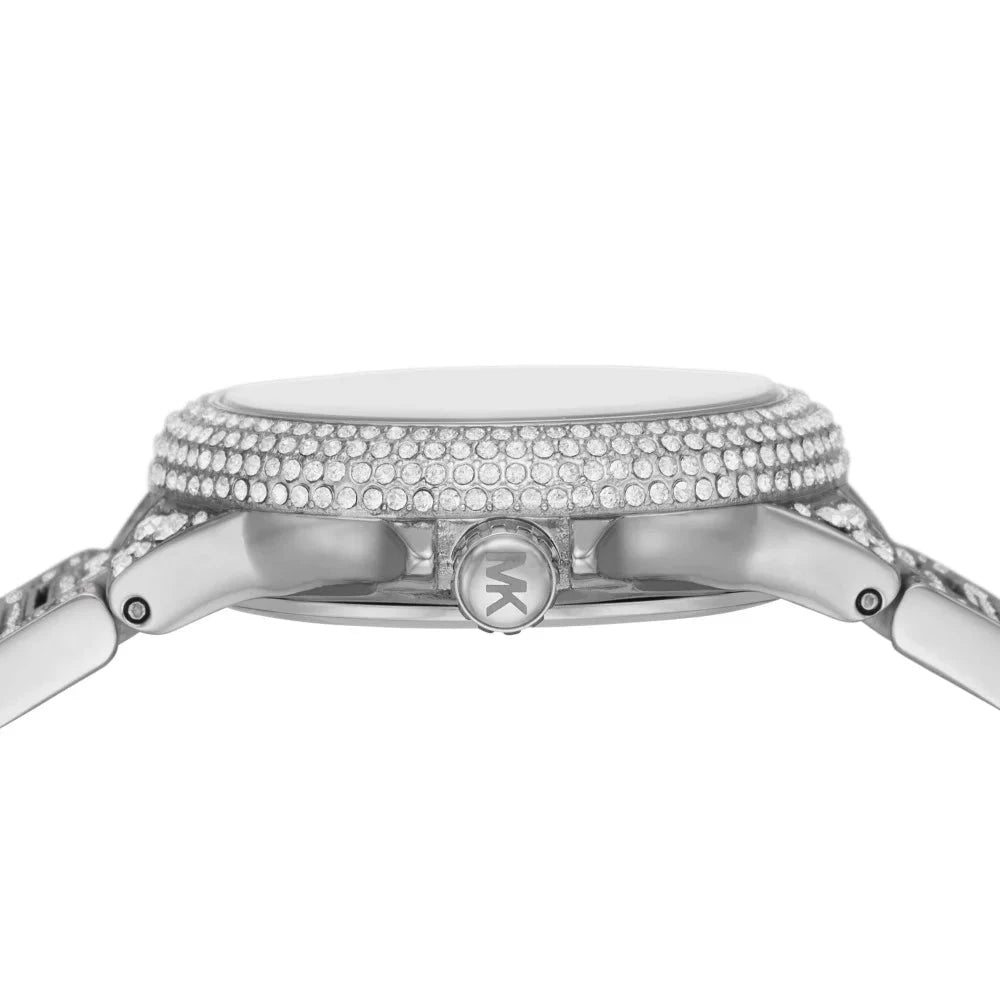 Watch Mini Camille Pavé Silver-Tone Women's Watch - MK6996