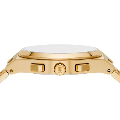 Michael Kors Oversized Lennox Chronograph Gold-Tone Men's Watch - MK9120