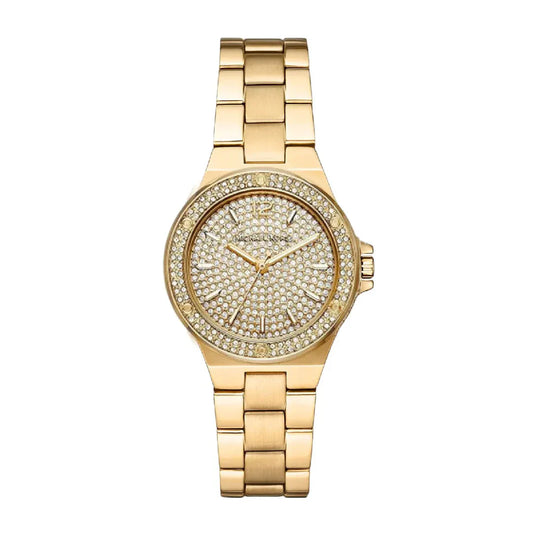Michael Kors Lennox Three-Hand Gold Women's Watch - MK7289