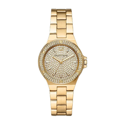 Michael Kors Lennox Three-Hand Gold Women's Watch - MK7289