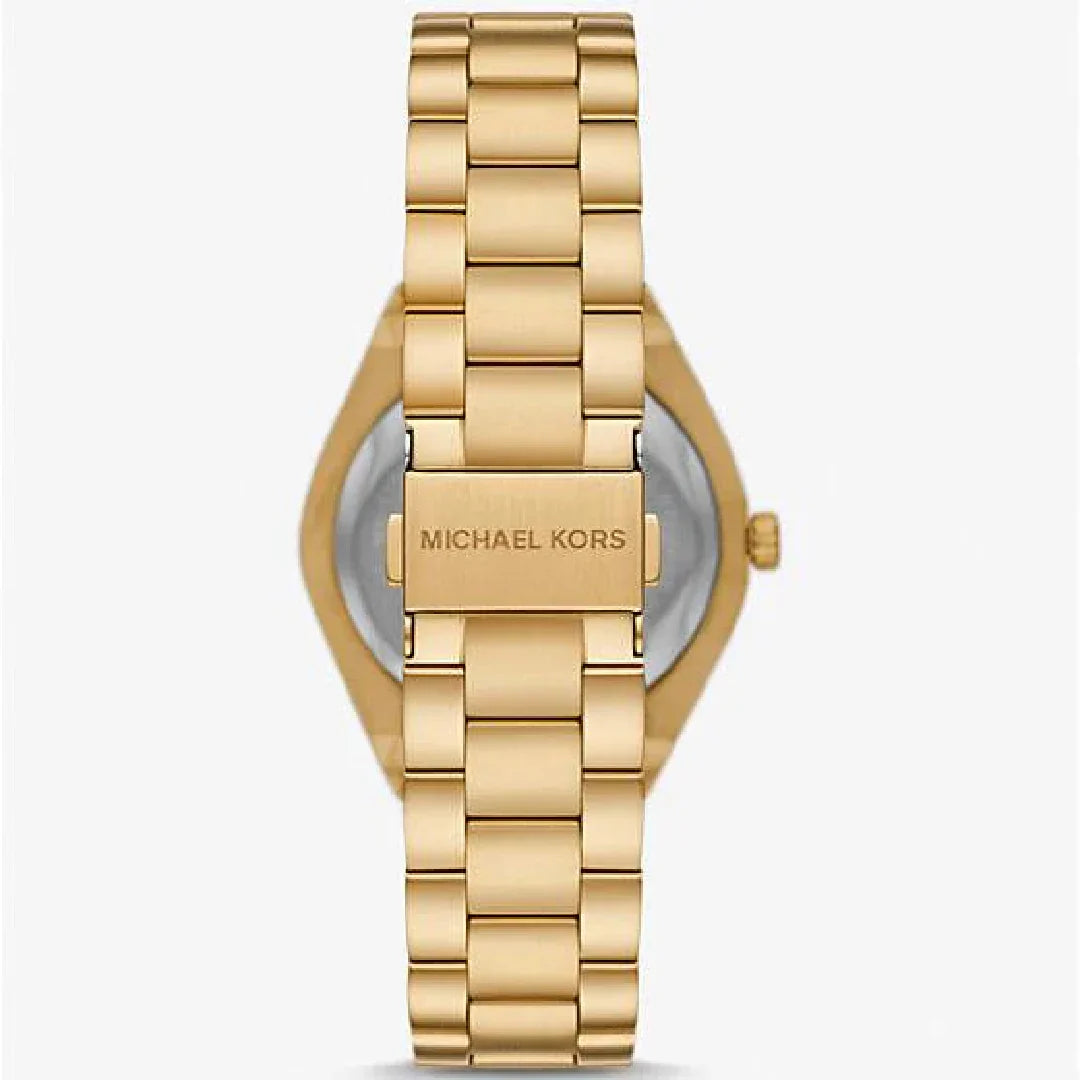 Michael Kors Lennox Three-Hand Gold Women's Watch - MK7289
