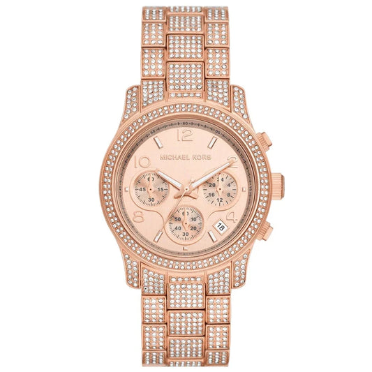 Michael Kors Lennox Rose Gold Women's Watch - MK7481