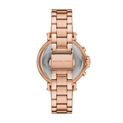Michael Kors Oversized Maren Chronograph Rose Gold-Tone Women's Watch - MK7494