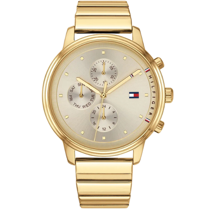Tommy Hilfiger Champagne Dial All Gold Ladies Watch 1781905