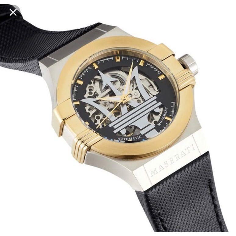 Maserati Potenza Automatic Skeleton Dial Men's Watch R8821108011