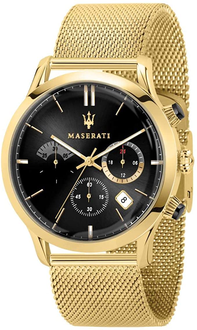 Maserati Ricordo Gold Mesh Men's Watch R8873633003