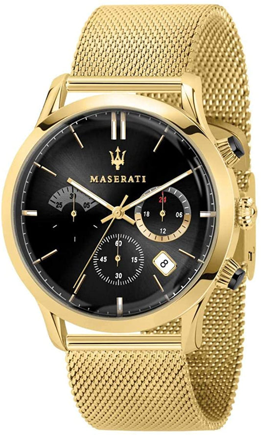 Maserati Ricordo Gold Mesh Men's Watch R8873633003