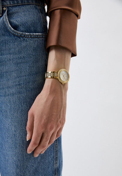 Michael Kors Taryn MOP Gold-Tone Women's Watch - MK6567