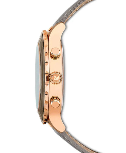 Swarovski Stella Flower Motif Starry Dial Rose Gold Tone Women's Watch 5452495