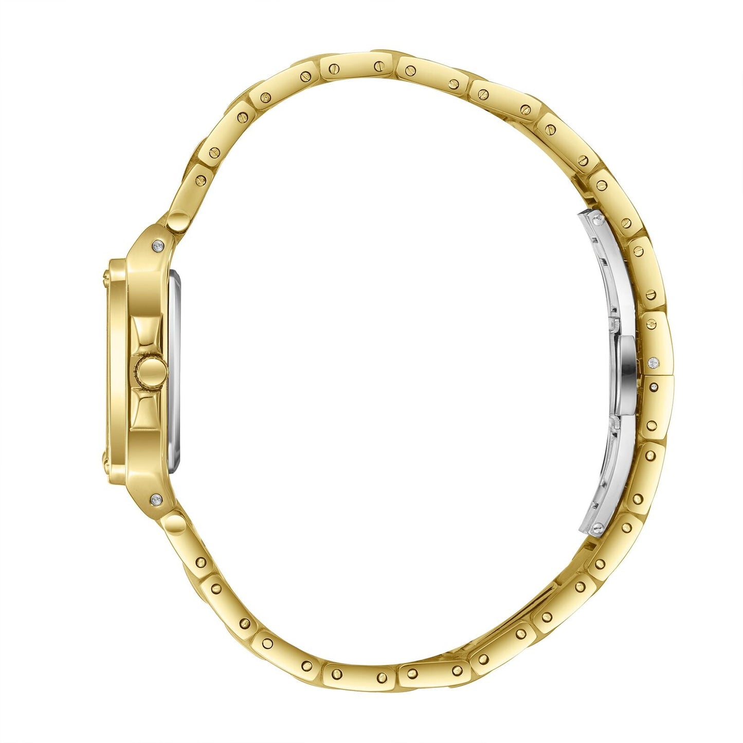 Beverly Hills Polo Club All Gold Square Diamond Watch BP3671C.120