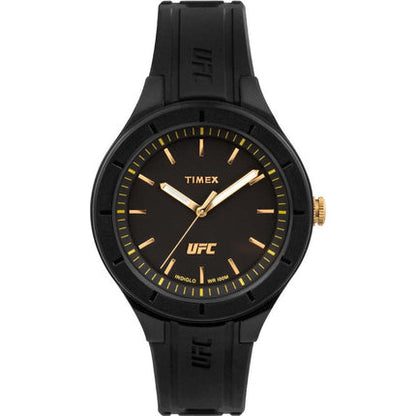Timex UFC Shogun Black Dial Black Rubber Women's Watch TW2V56900